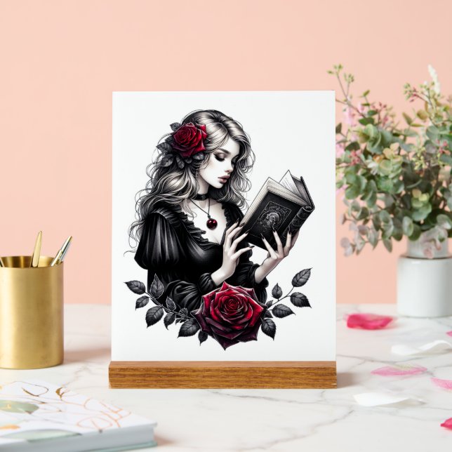 gotisch acrylschild (Hochzeit)