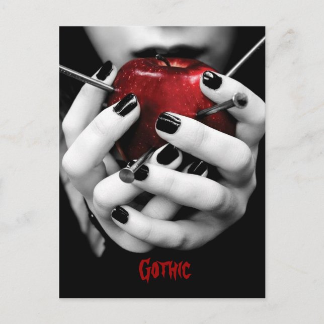 gotisch postkarte (Vorderseite)