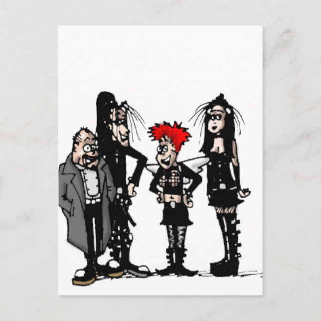 gotisch postkarte (Vorderseite)