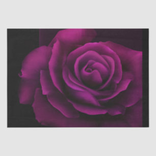 Gotische Blume mit Lila Rote Rose Seidenpapier