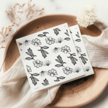 Gotische Blume Tätowierung Kinderdusche