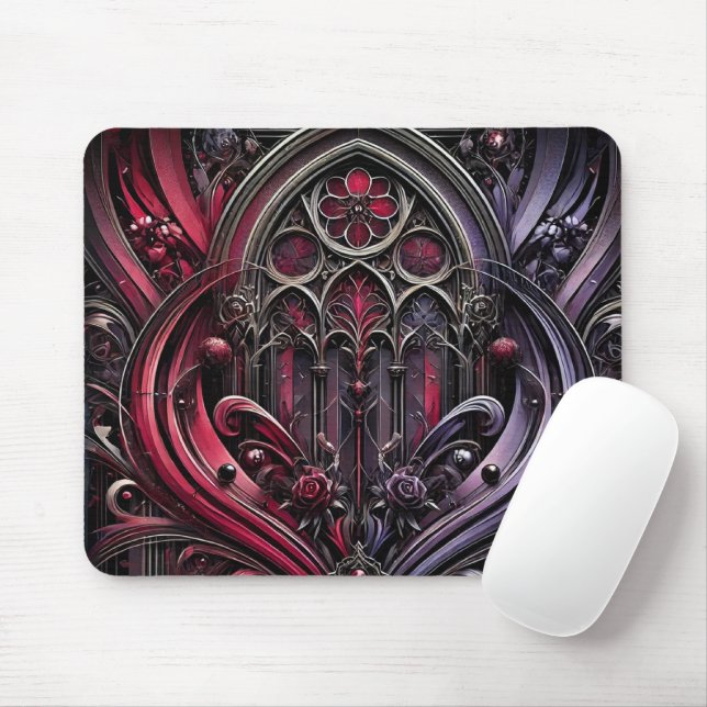 Gotische Bögen Mauspad (Mit Mouse)