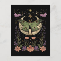 Gotische Darstellung des Nachthimmels