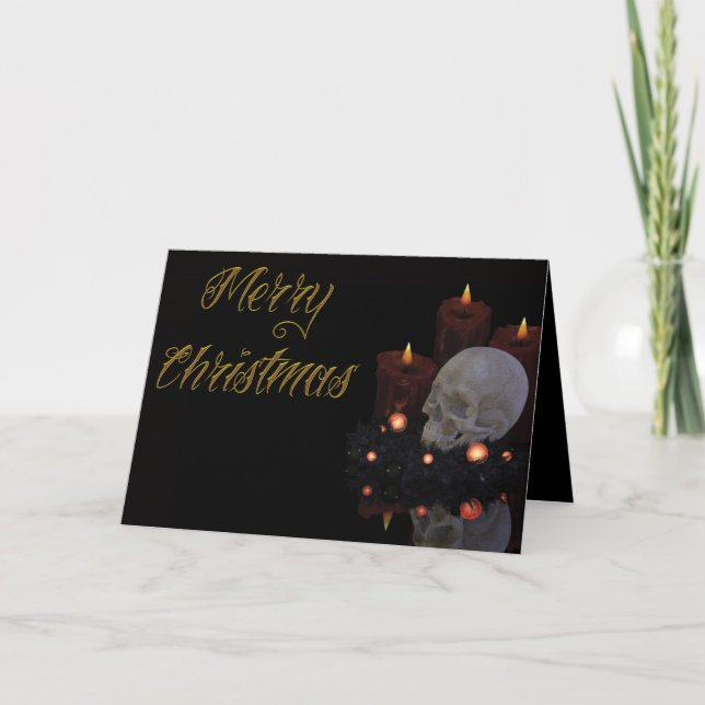 Gotische Feiertage - frohe Weihnachten (Vorderseite)