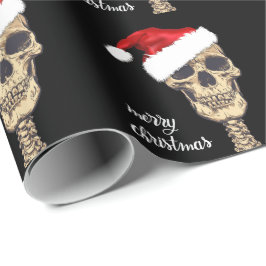 Gotische Geschenkverpackung der Schädel-frohen Geschenkpapier