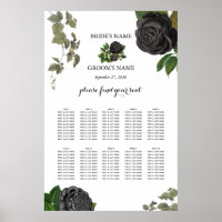 Gotische Halloween-Rose Weiße Hochzeitsstiftung