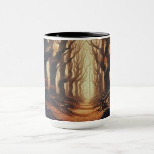 Gotische Herbstwälder Tasse