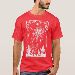 Gotische Hochzeitsbachelore im Tarot der Braut T-Shirt