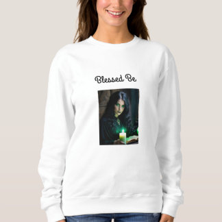 Gotische Hübsche Hexe, dunkles Thema Sweatshirt