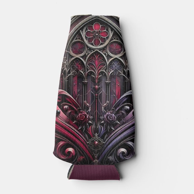 gotische Kathedrale Flasche Cooler Flaschenkühler (Vorderseite)