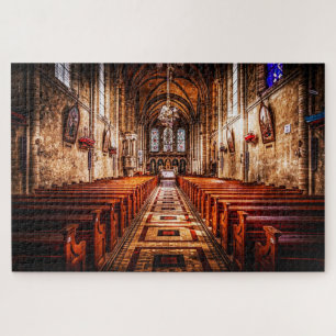 gotische Kathedrale Puzzle