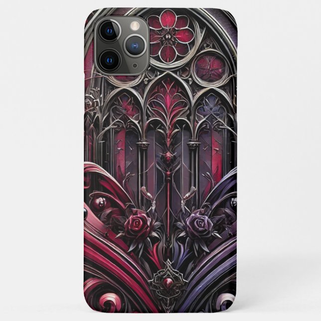 gotische Kathedrale Rose Telefonzelle Case-Mate iPhone Hülle (Rückseite)
