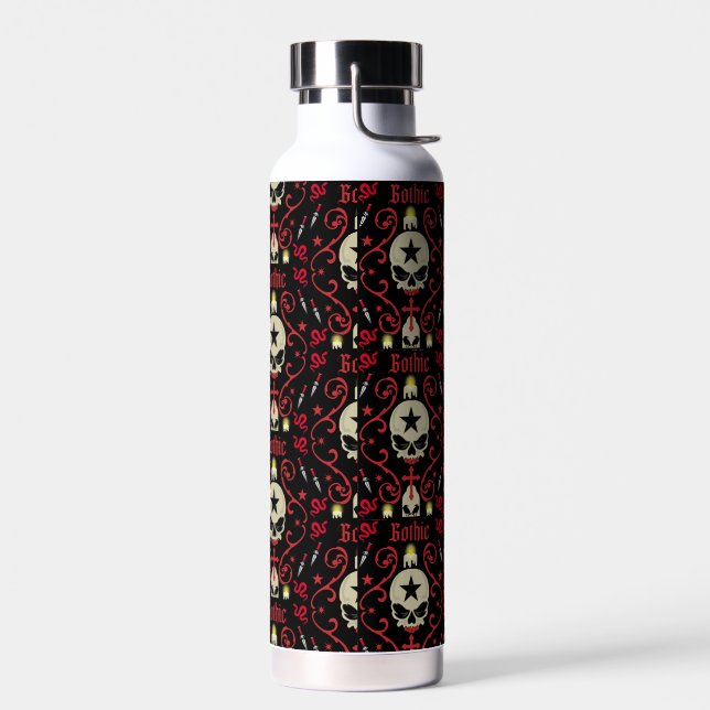 gotische Lampe und Zubehör Trinkflasche (Links)
