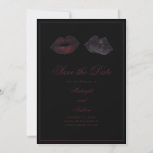 Gotische Lippen Save the Date