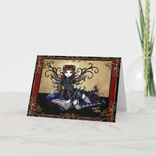 Gotische Märchenkarte "Patient" Karte