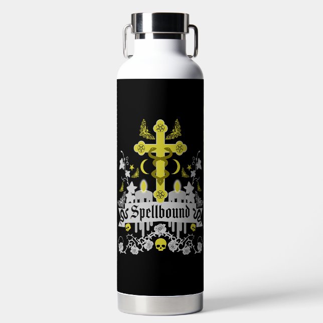 Gotische Mode-Accessoires Trinkflasche (Vorderseite)