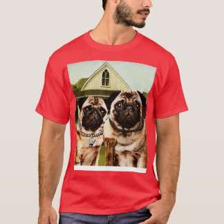 Gotische Mops T-Shirt