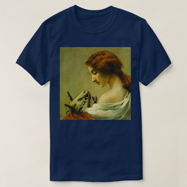 Gotische Mutter und Kind T-Shirt (Design vorne)