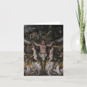 Gotische Pose ~ Begrüßungskarte Karte