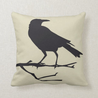Gotische Raben-Vogel-Kissen-Art 3 Kissen