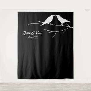 Gotische Ravens-Hochzeit Wandteppich