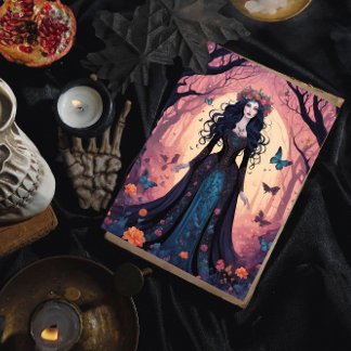 Gotische Reverie Lady of the Woods Poster