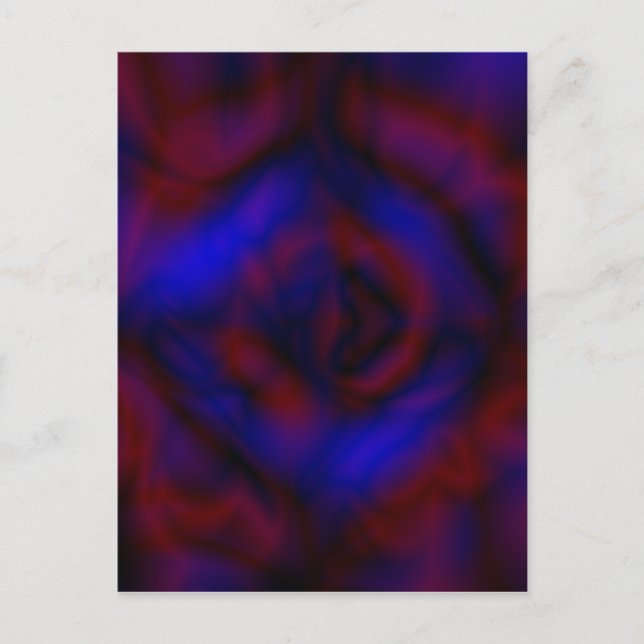 Gotische Rose Postkarte (Vorderseite)