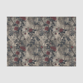 Gotische Rose Seidenpapier