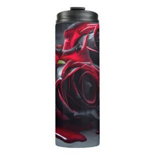 Gotische Rose Thermosbecher