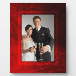 Gotische Rose Wedding Plaque Fotoplatte