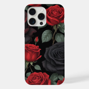 Gotische Rosen Eleganz iPhone 15 Pro Max Hülle