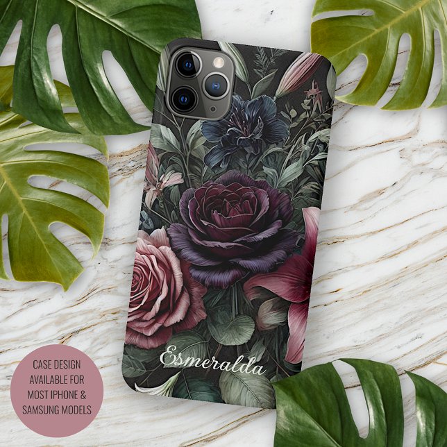 Gotische Rote Rose Frische Pasta machen Case-Mate iPhone Hülle (Von Creator hochgeladen)