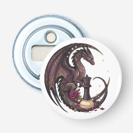 Gotische Schachmattstellung Drache Flaschenöffner