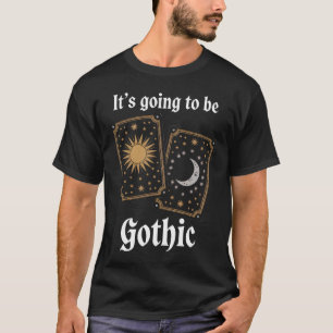 Gotische Tarot-Karten Fortune Mittelalterliche Lit T-Shirt