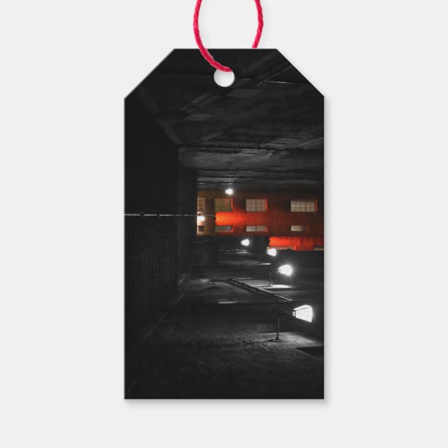 Gotische Treppe Geschenkanhänger (Vorderseite)