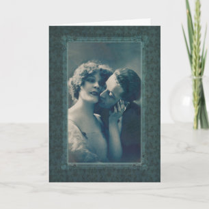 Gotische Vampire in Liebe - Sie sind einfach köstl Karte