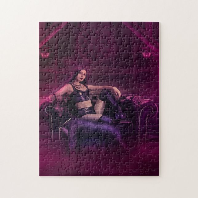 Gotische Vampirs-Puzzlespiele Puzzle (Vertikal)