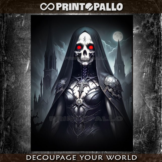 Gotische verfluchte Todesnadel - Seidenpapier (Von Creator hochgeladen)