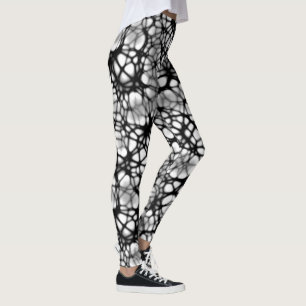 Gotische verwirrte Netz-Leggings Leggings