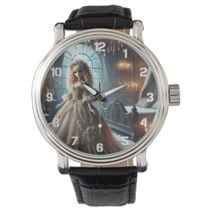 Gotische Viktorianische Puppe - verzauberte Dunkel Armbanduhr