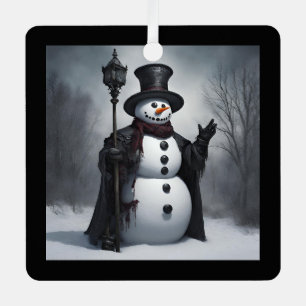 Gotische Weihnachten Ornament Aus Metall