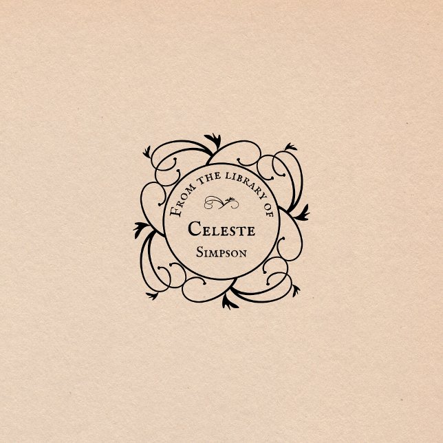 Gotische Wirbel | Aus der Personalisierten Bibliot Gummistempel (Von Creator hochgeladen)