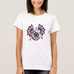Gotischer Augapfel mit Flügeln T-Shirt