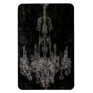 Gotischer beunruhigter Leuchter des Vintagen Magnet