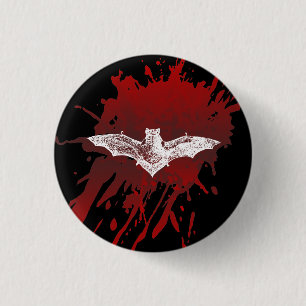 GOTISCHER BLUTIGER SCHLÄGER-VAMPIR BUTTON