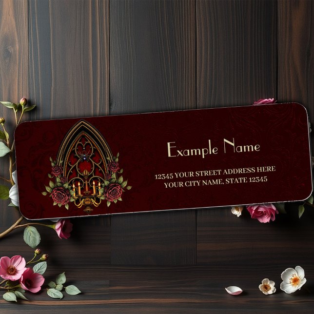 Gotischer Bogengang mit Skulls. (Von Creator hochgeladen)