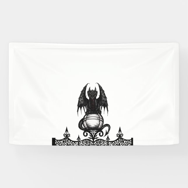 Gotischer Drache Banner (Horizontal)