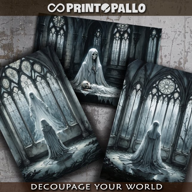 Gotischer Geist in Gegenwart des Souls Geschenkpapier Set (Von Creator hochgeladen)