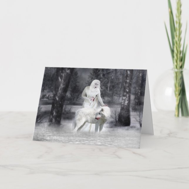 Gotischer Gruß-makabere Karten für alle (Vorderseite)