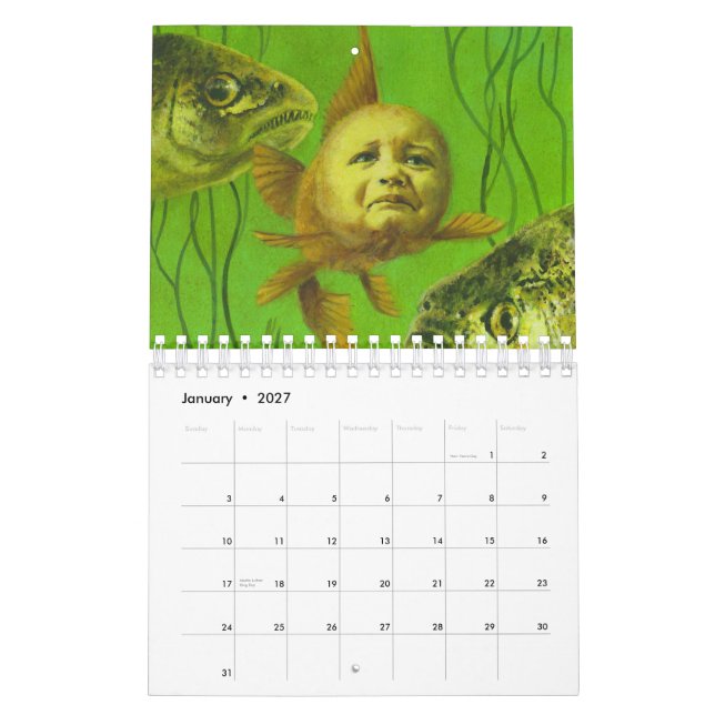 Gotischer Kalender (Jan 2027)